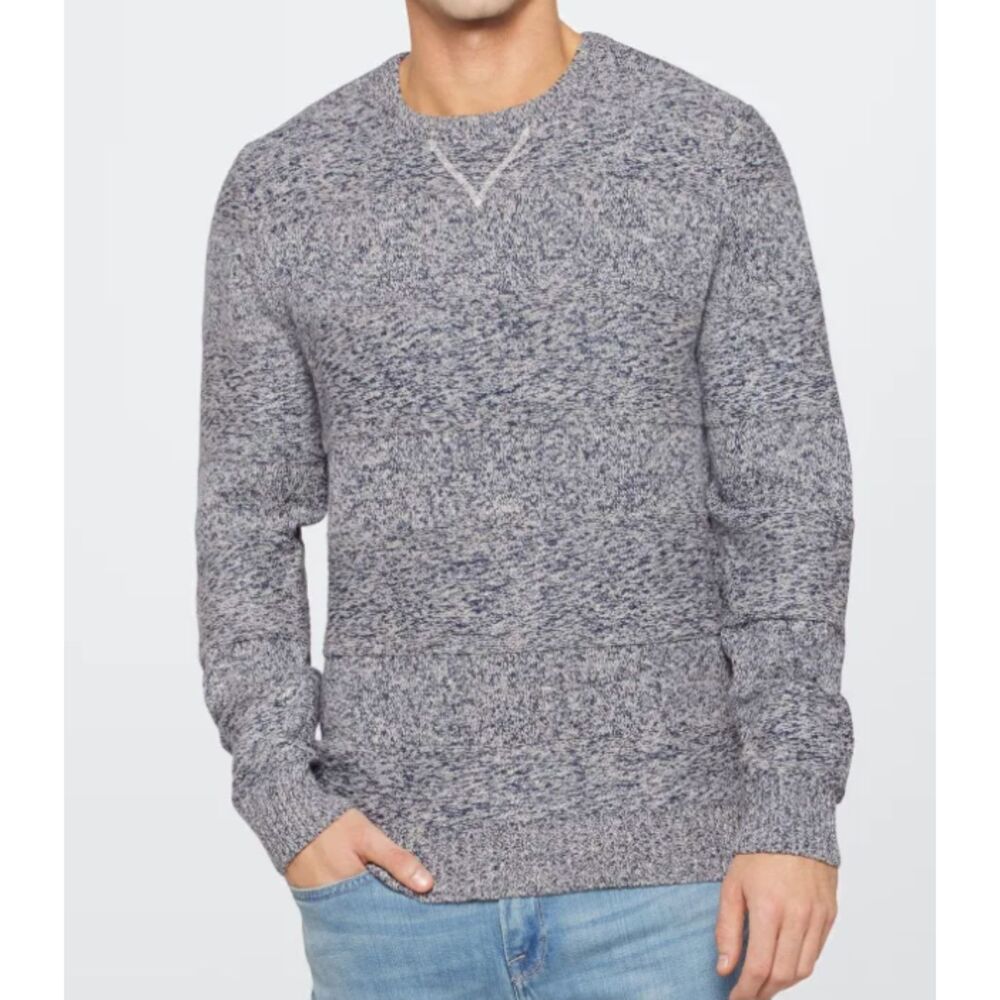 Even Tide NWT Shaun Mixed Rope Yarn Stripe Crewneck Sweater medium